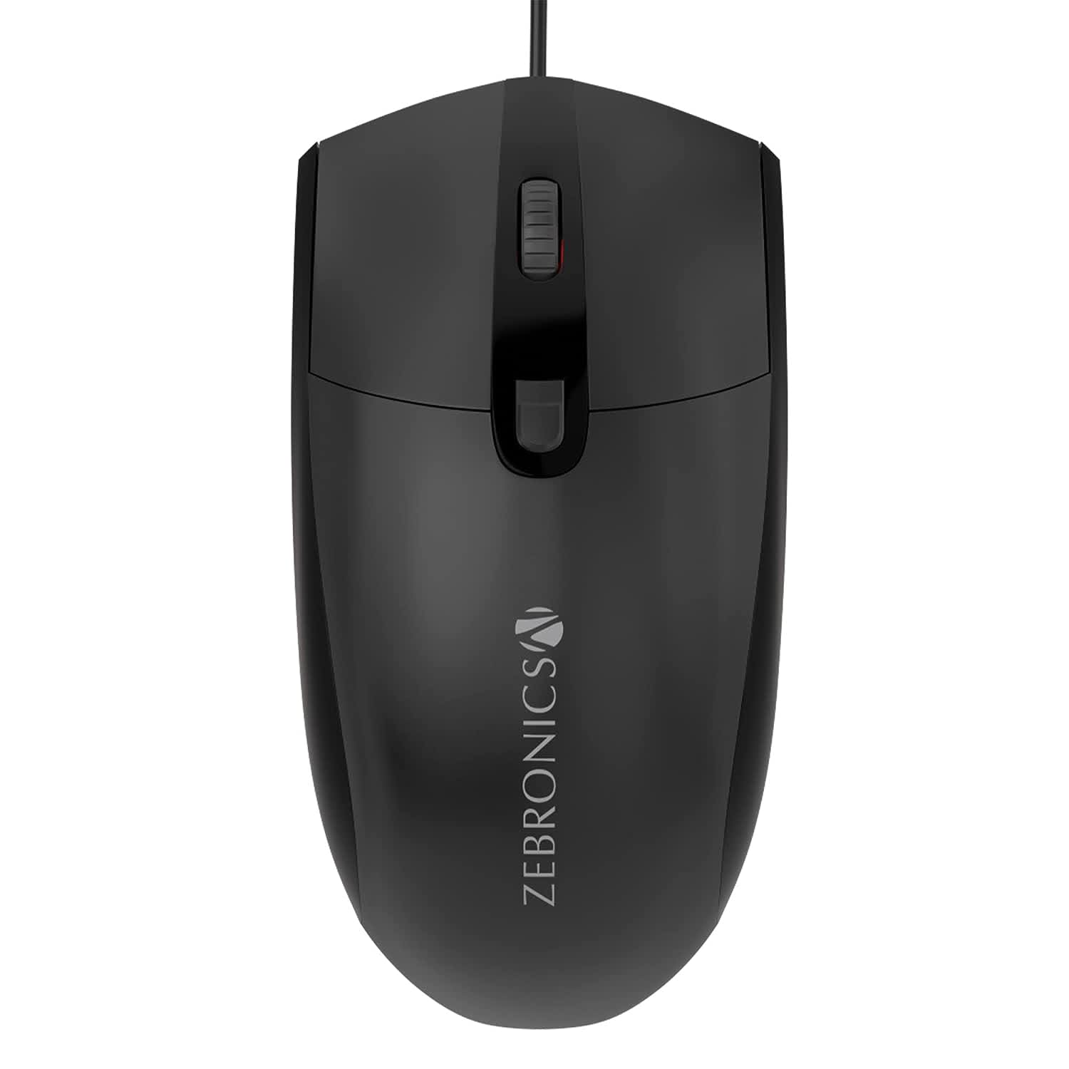 ZEBRONICS Zeb-Velocity Type C Optical Mouse with High Precision,4 Buttons and Type C Interface