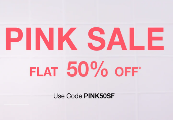 SoulFlower Pink Sale- Flat 50% Off