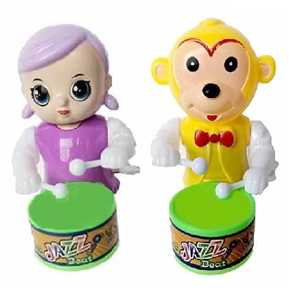 Beany Baby Girls Drummer Toys with Dancing Action for Kids Toys Key Operated Girl Infant Toddler Baby Gift BABY Y MONKEY 02