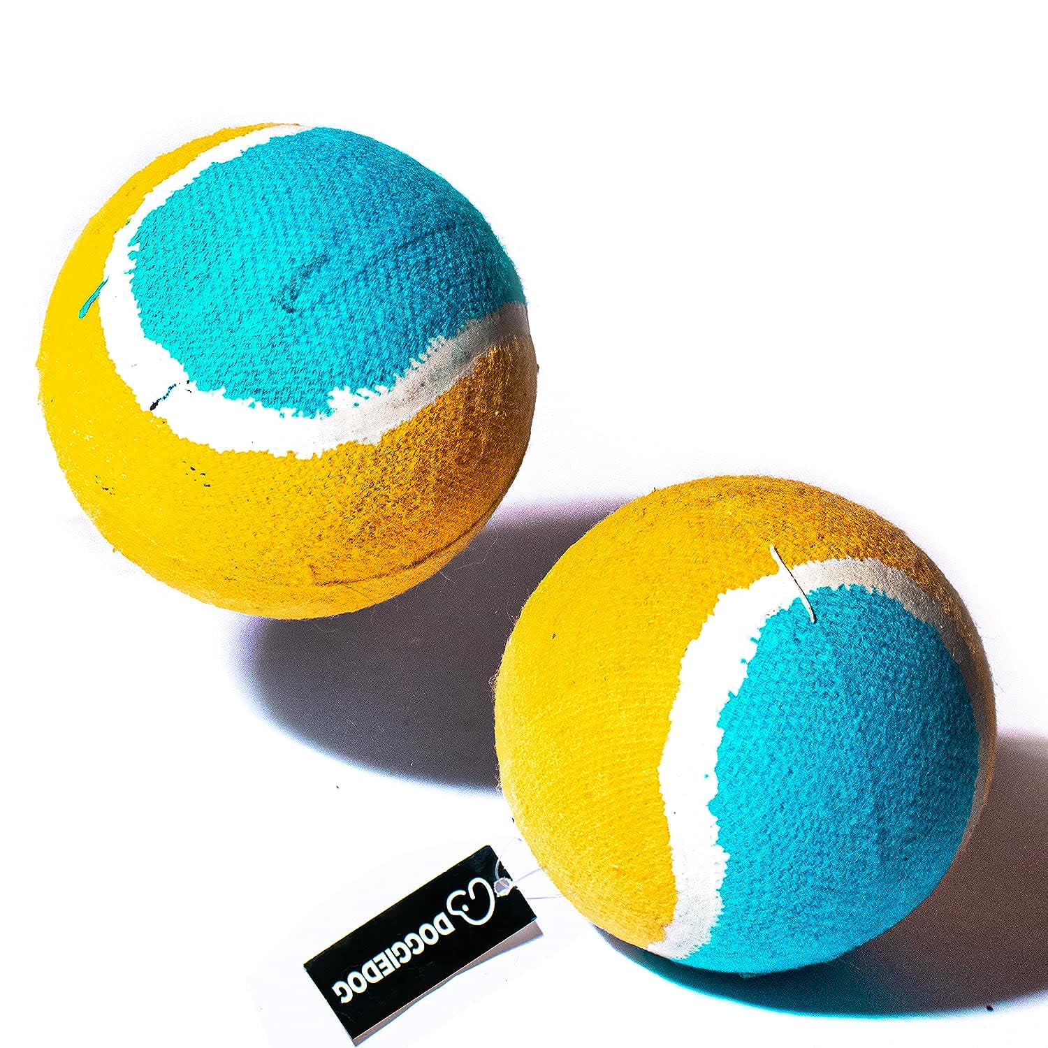 DOGGIE DOG Ball for Small, Medium and Large Dogs (Combo of 2 Balls)