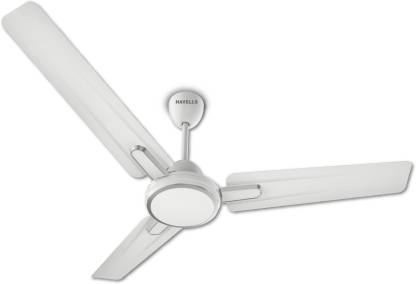 HAVELLS Artemis ES 1 Star 1200 mm Energy Saving 3 Blade Ceiling Fan  (Elegant White, Pack of 1)