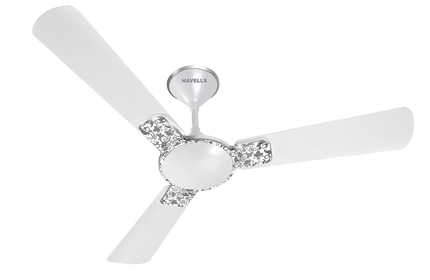 Havells Enticer Art ES 1200mm Ceiling Fan Pearl White Chrome