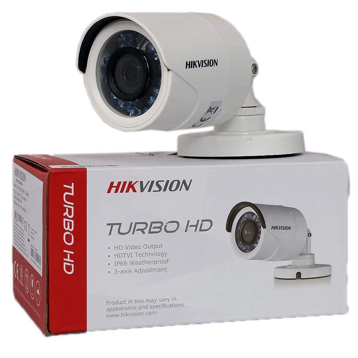 HIKVISION DS 2CE1AD0T. 2MP Eco HD 1080P Night Vision Bullet Outdoor Wired CCTV Camera for 2MP & Above DVRs