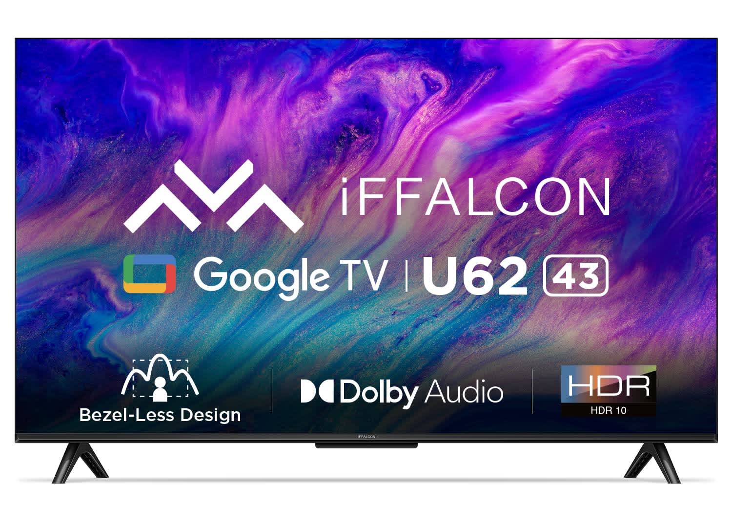 iFFALCON 108 cm 43 inches 4K Ultra HD Smart LED Google TV