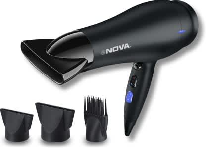 NOVA NHP 8216 Hair Dryer 1800 W Black
