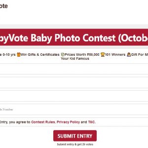 CuteBabyVote Baby Photo Contest 2023