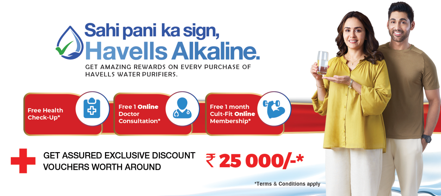 Havells Water Purifiers Promo Offer 2024