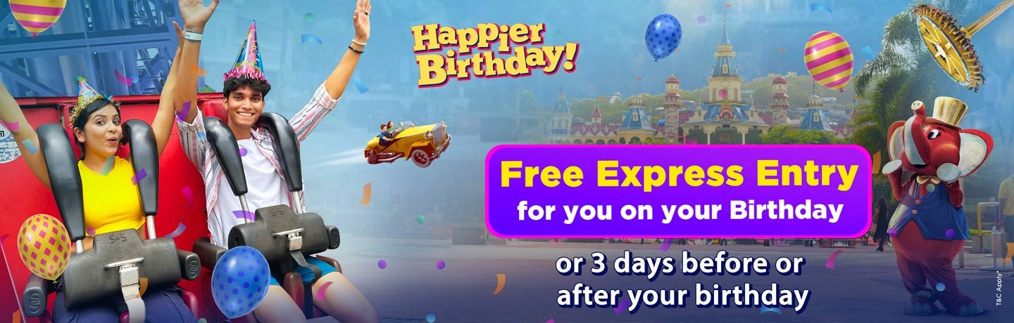 Imagicaa Happier Birthday Free Express Entry Offer 2024