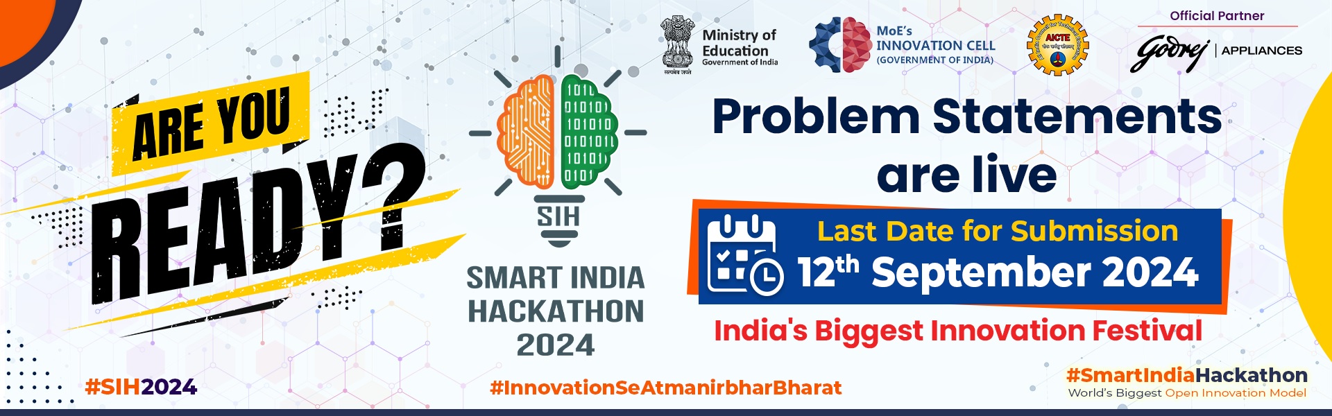 Smart India Hackathon SIH 2024 - AICTE & MOE’s Innovation Cells