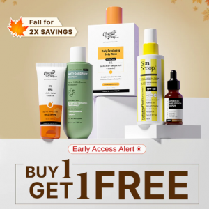 Innovist Fall for Bigger Savings - Buy 1 Get 1 Free + Extra 5% off on prepaid orders