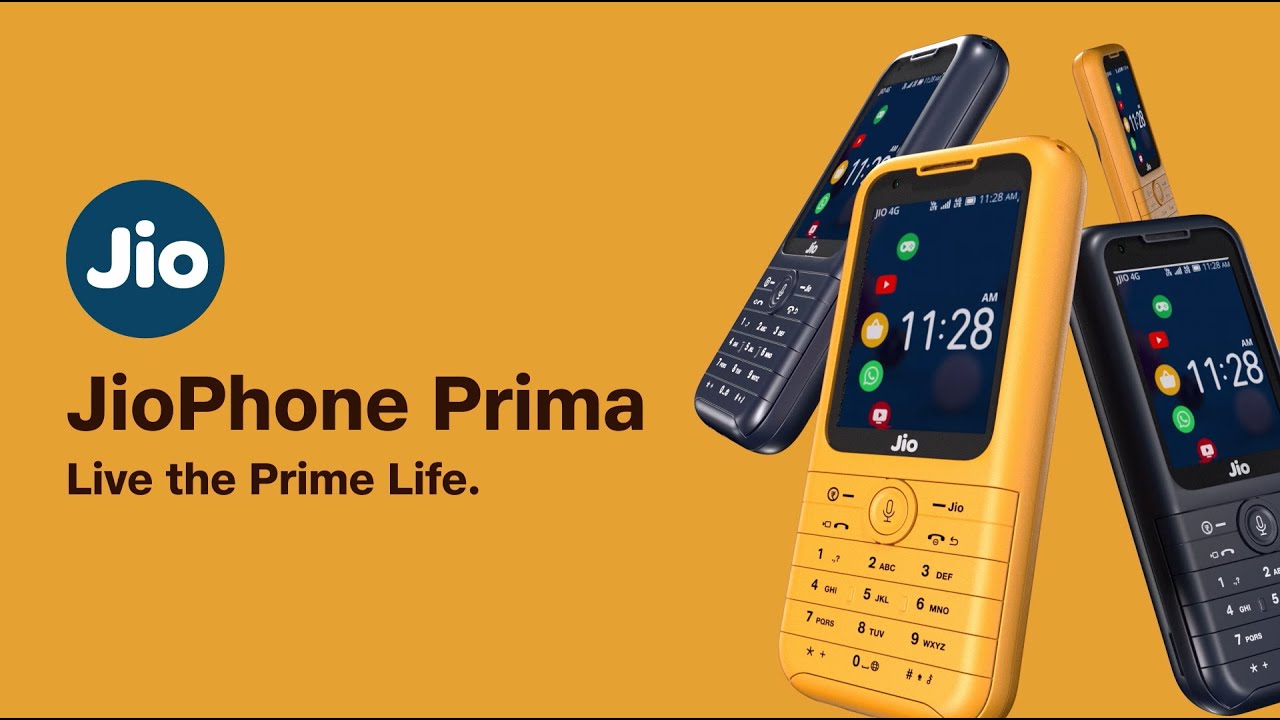 JioPhone Prima 4G Premium Design Phone