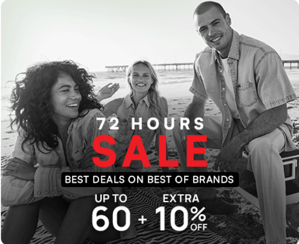 Lifestyle 72-Hour Sale: Up to 70% Off Plus an Extra 10% Discount