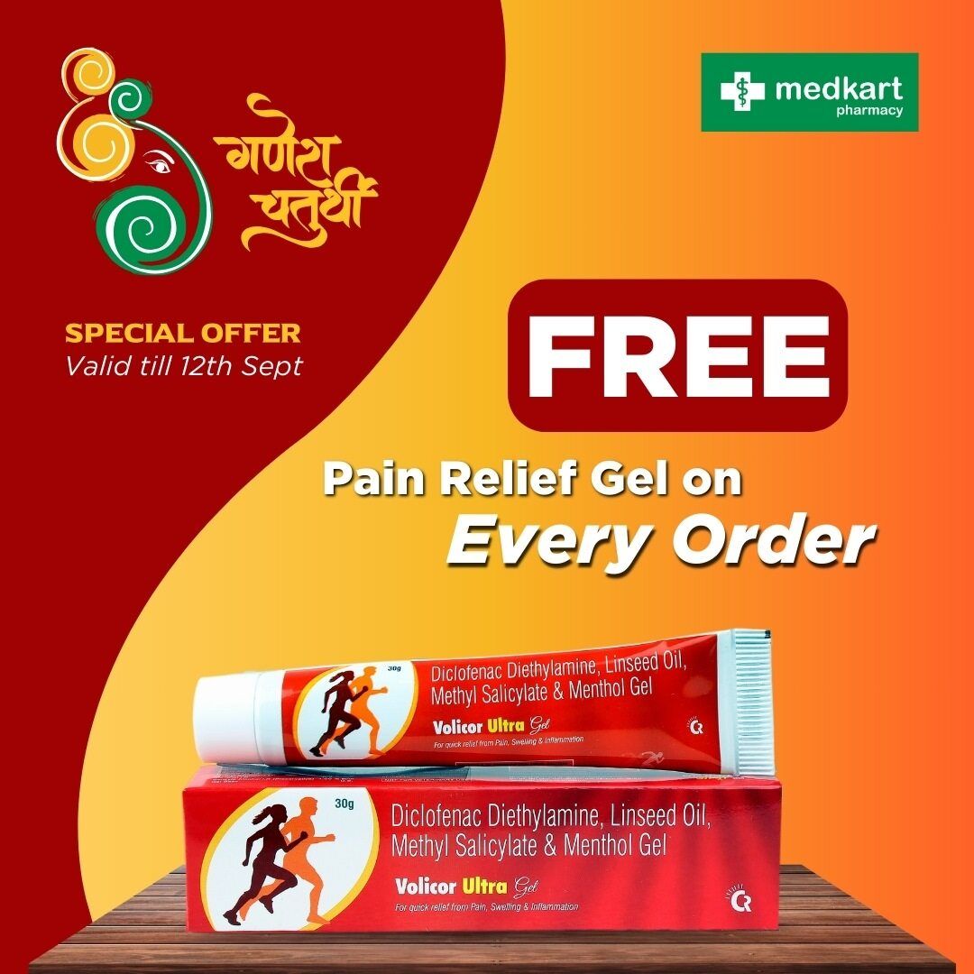 Medkart: Get a FREE Pain Relief Gel worth ₹85 with Your Order – No Coupon Code Required!