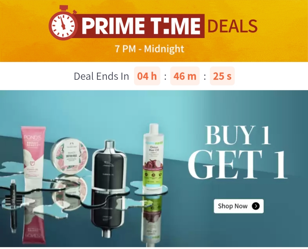 Myntra Buy 1 Get 1 Free (Beauty, Clothing & More)