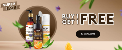 Wow Skin Science - Super Sale - Buy 1 Get 1 Free + 5% cashback