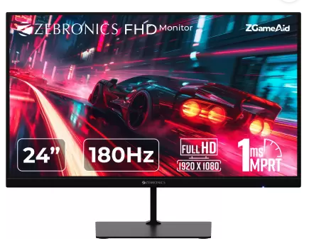 ZEBRONICS 24-Inch Full HD IPS Gaming Monitor