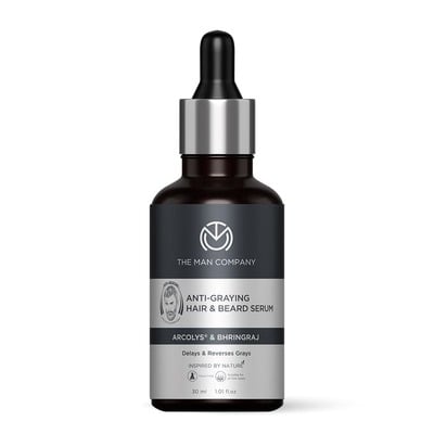 Anti-Graying Hair & Beard Serum - The Man Company