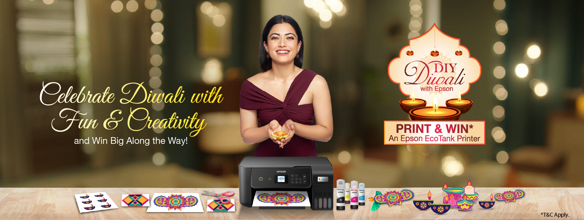 Epson Print And Win Diwali Contest 2024