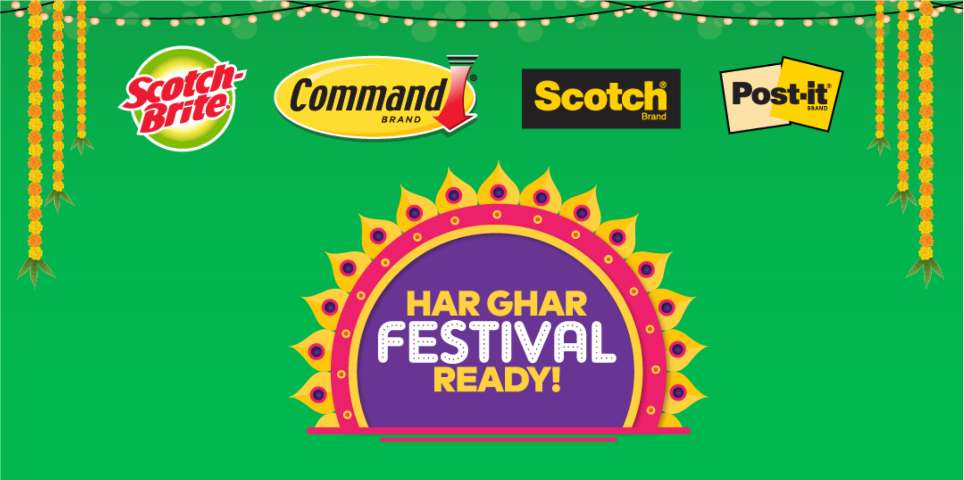 Scotch-Brite Har Ghar Festival Contest 2024 - 3M India Ltd