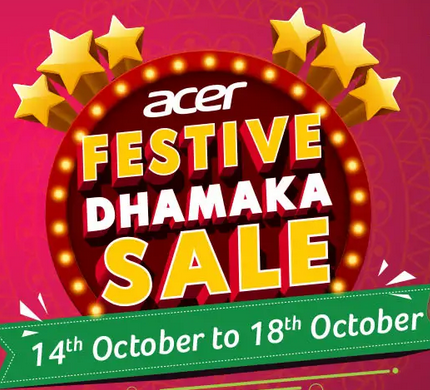 Acer Festive Dhamaka Sale