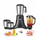 Alibaba Predator Daringly Powerful 900 Watts - 900 Juicer Mixer Grinder (4 Jars, Black, Silver)