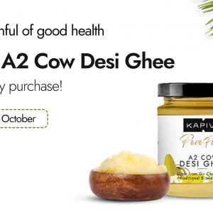 Free A2 Desi Ghee on Every Order