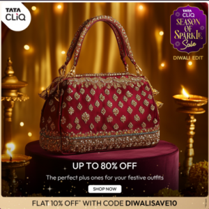 Tata Cliq Season Of Sparkle Sale – Code : DIWALISAVE10