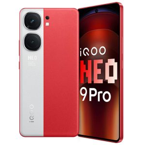 iQOO Neo9 Pro 5G phone (Fiery Red, 8GB RAM, 256GB Storage)