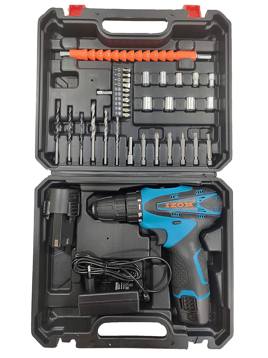 IZOM 12v Cordless Drill Set