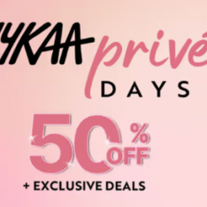 Nykaa Prive Days: 50% Off + Exclusive Deals