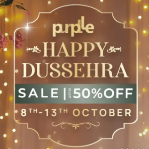 Purplle - Happy Dussehra Sale | Upto 70% off + Extra 100 off + Combo offers & more