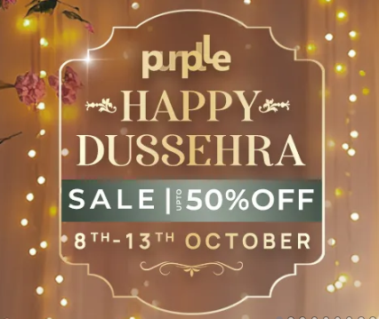 Purplle Happy Dussehra Sale 2024