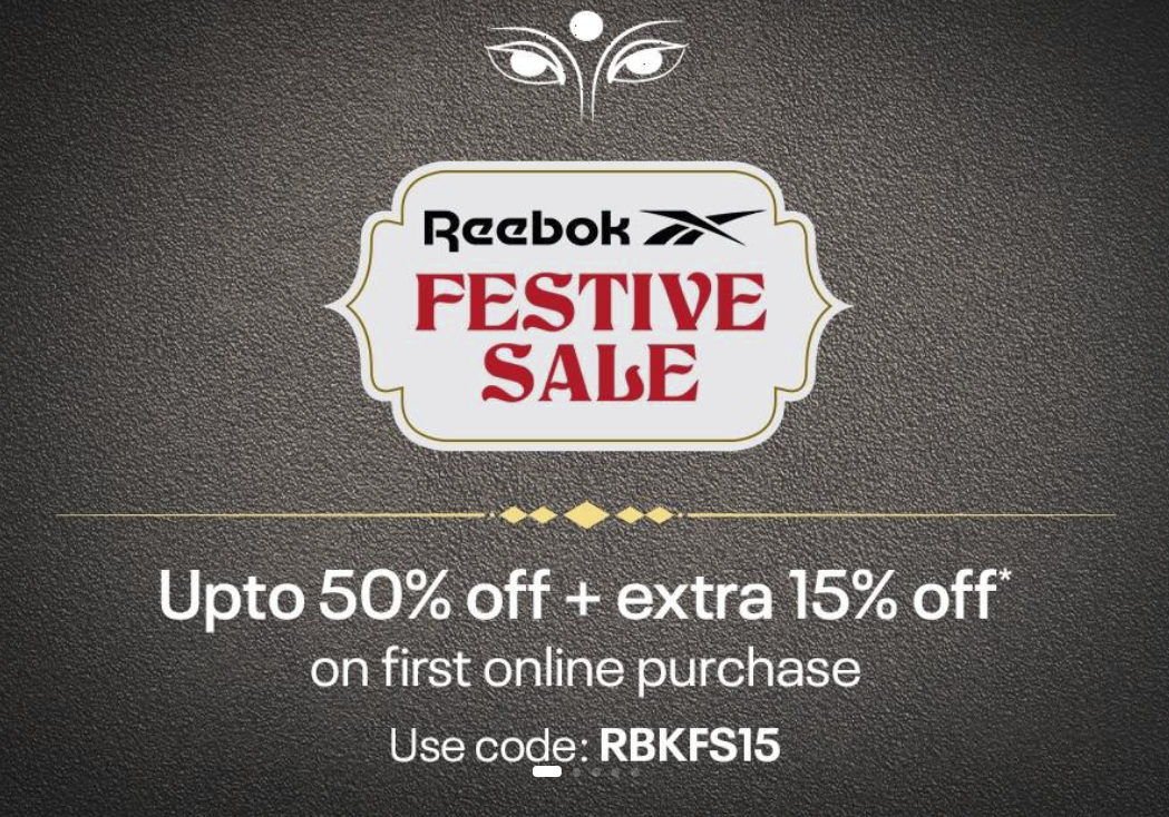 Reebok Festive Sale 2024