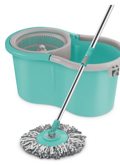 SPOTZERO by MILTON Ace Spin Mop Aqua Green