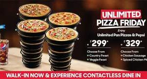 Pizza Hut Unlimited Offer : unlimited pizza Friday